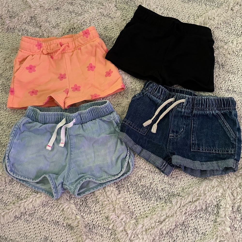 Cat & Jack 18M shorts bundle
